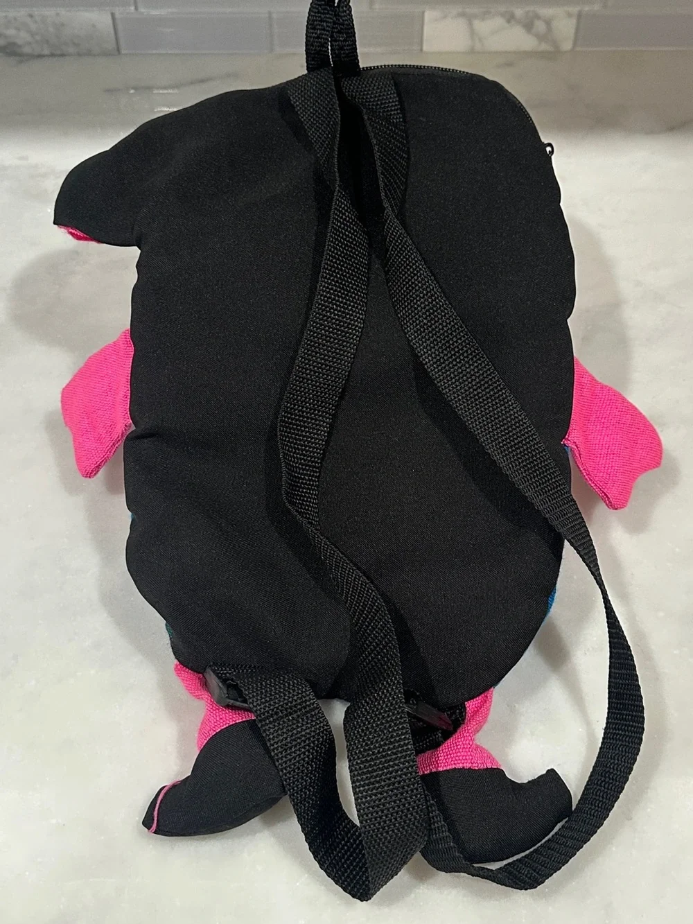 Children's Pink Cartoon Mini Backpack - Kids Plush Daypack